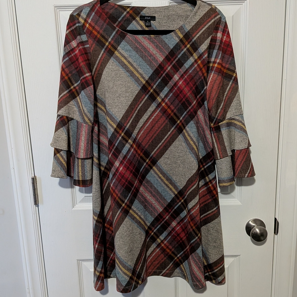 R&K Multicolor Knit Fabric